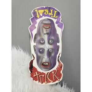 1997 Trick or Treat PAPER MAGIC GROUP Halloween die cut retro vintage‎ vampire